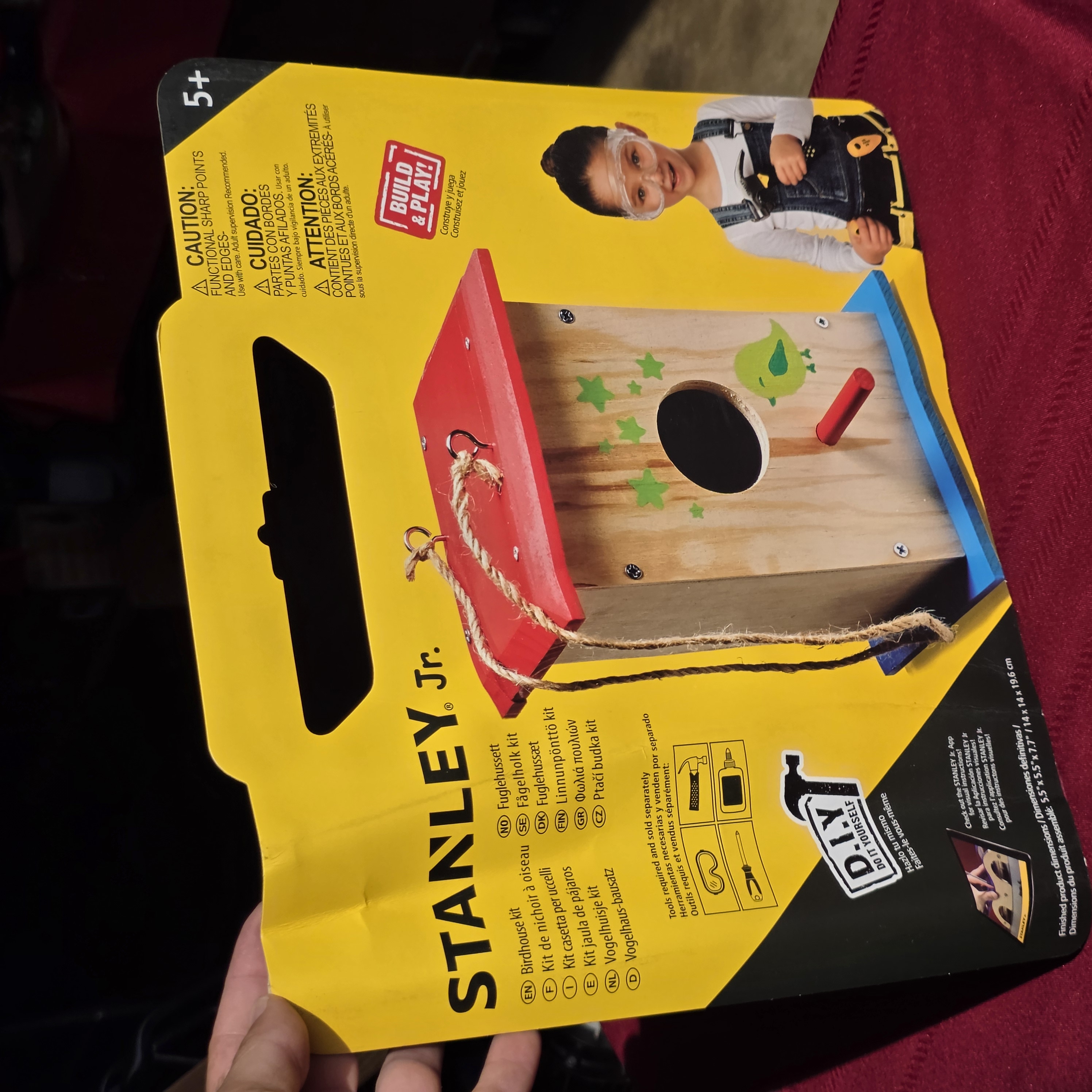 Stanley Jr. DIY Birdhouse Kit, 39-Piece, New in Package โ photo 3