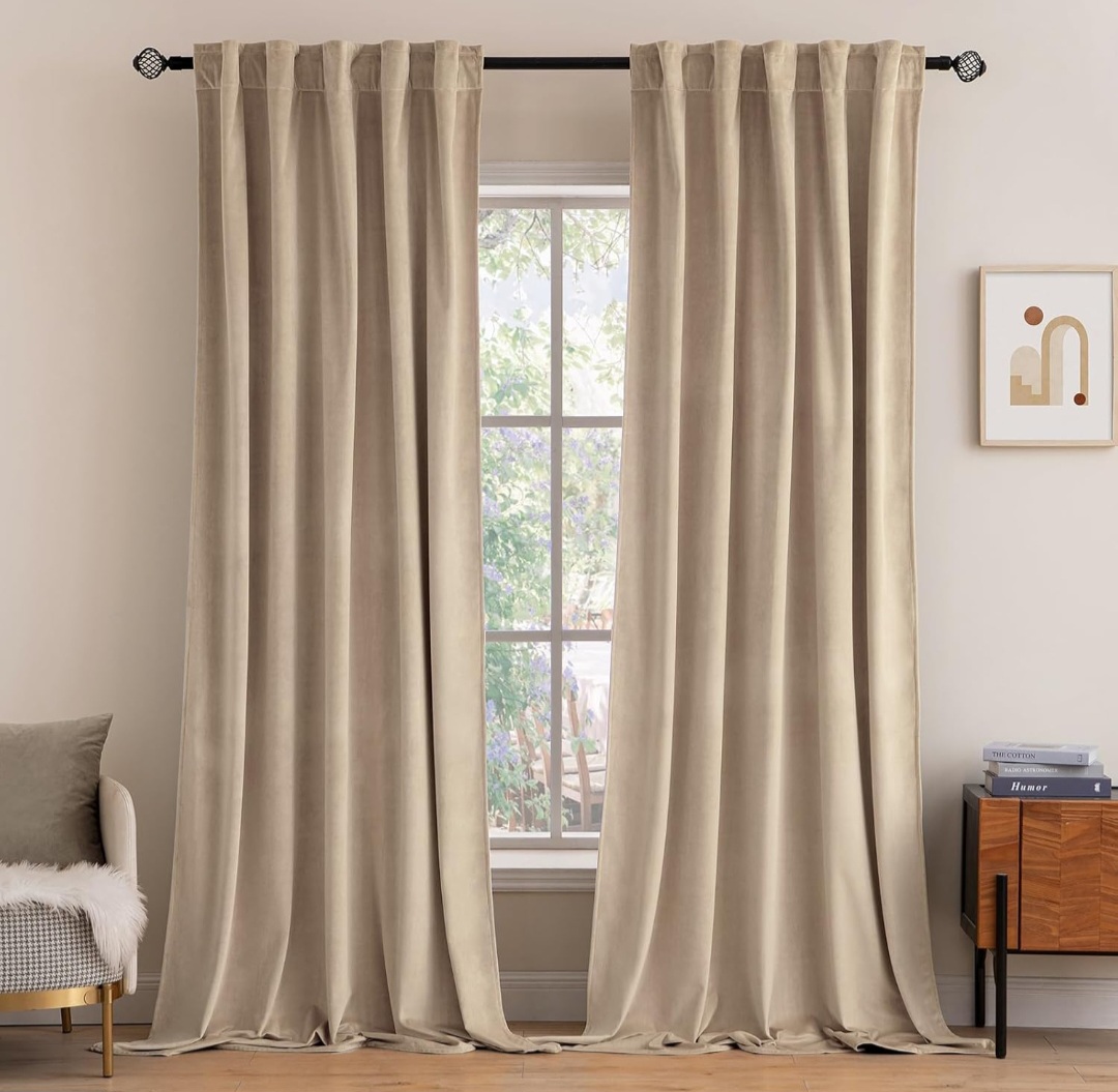 Miulee Curtain Set - (52 x 90)