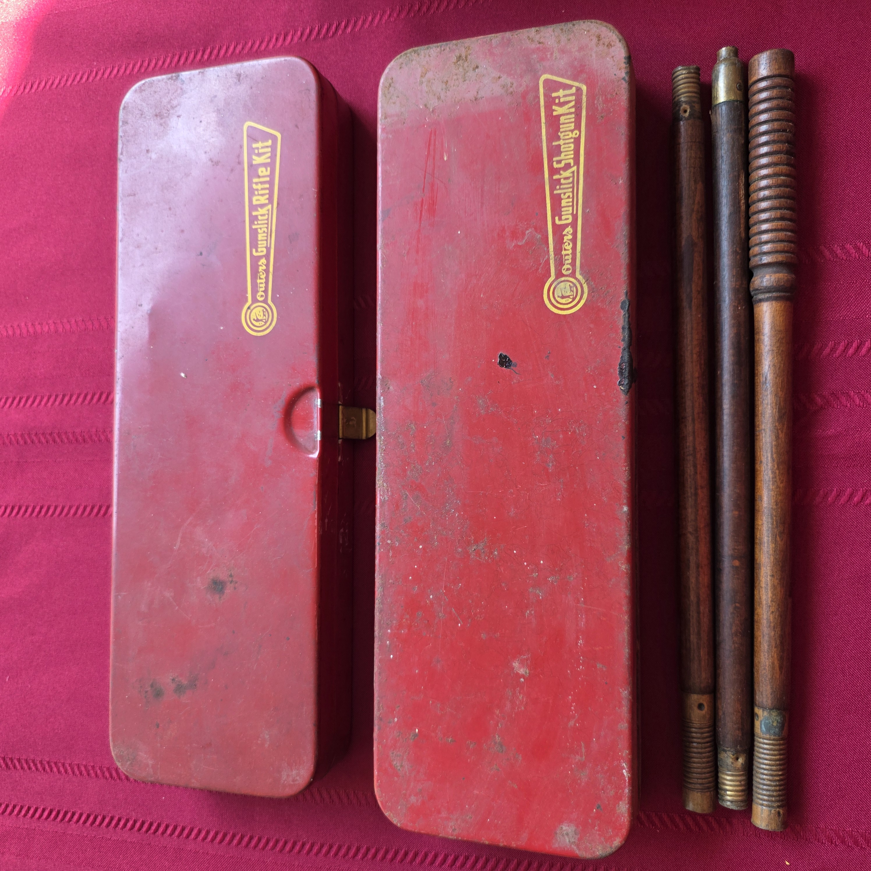 Outers Gunslick Rifle & Shotgun Cleaning Kit Set, Vintage Pair โ photo 4