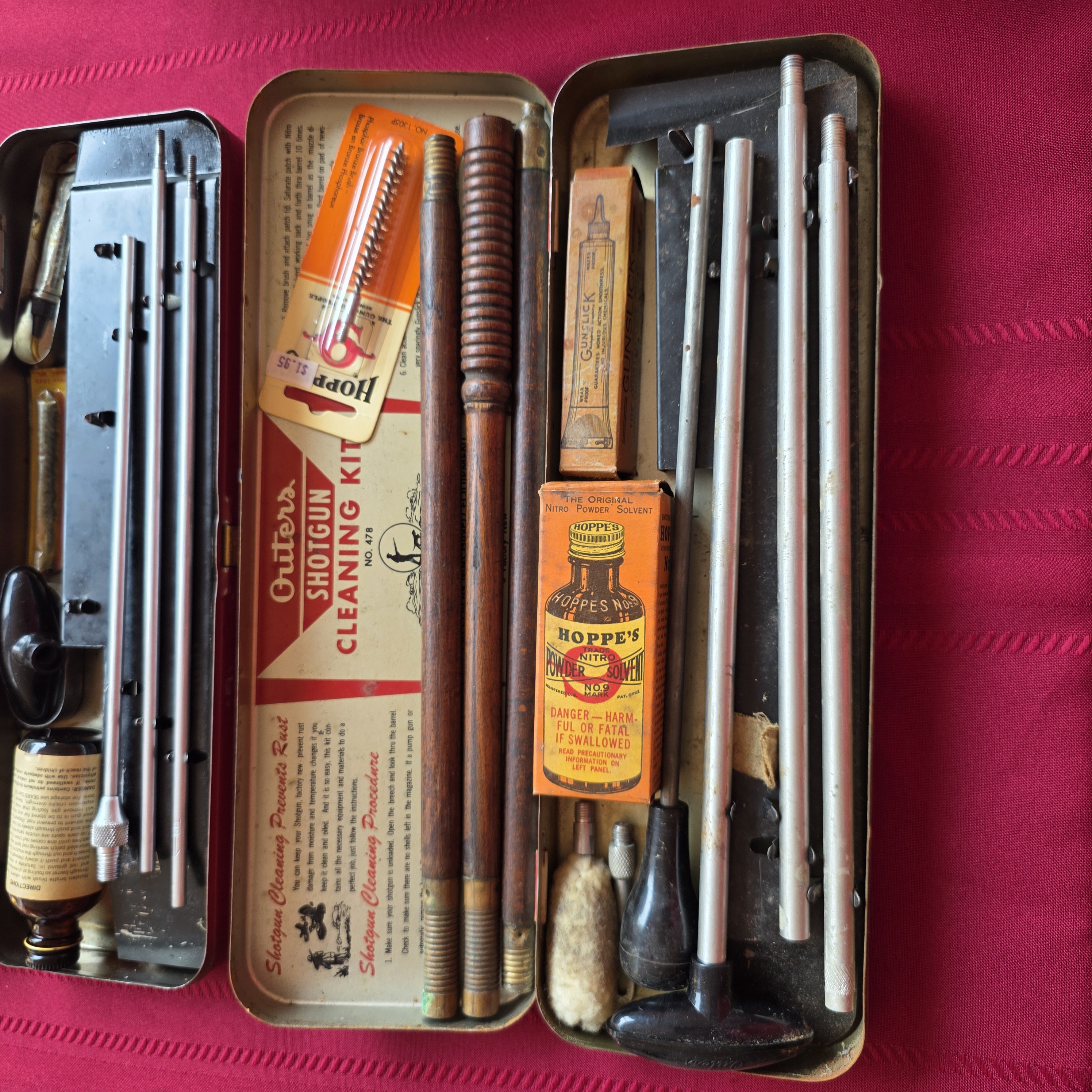 Outers Gunslick Rifle & Shotgun Cleaning Kit Set, Vintage Pair โ photo 3