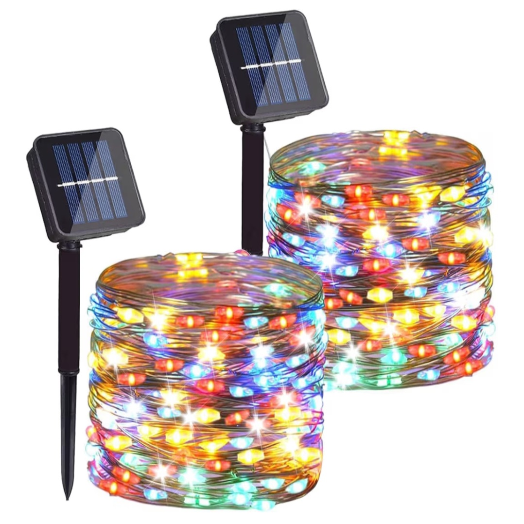 Solar Fairy Lights Set (200ft Total)