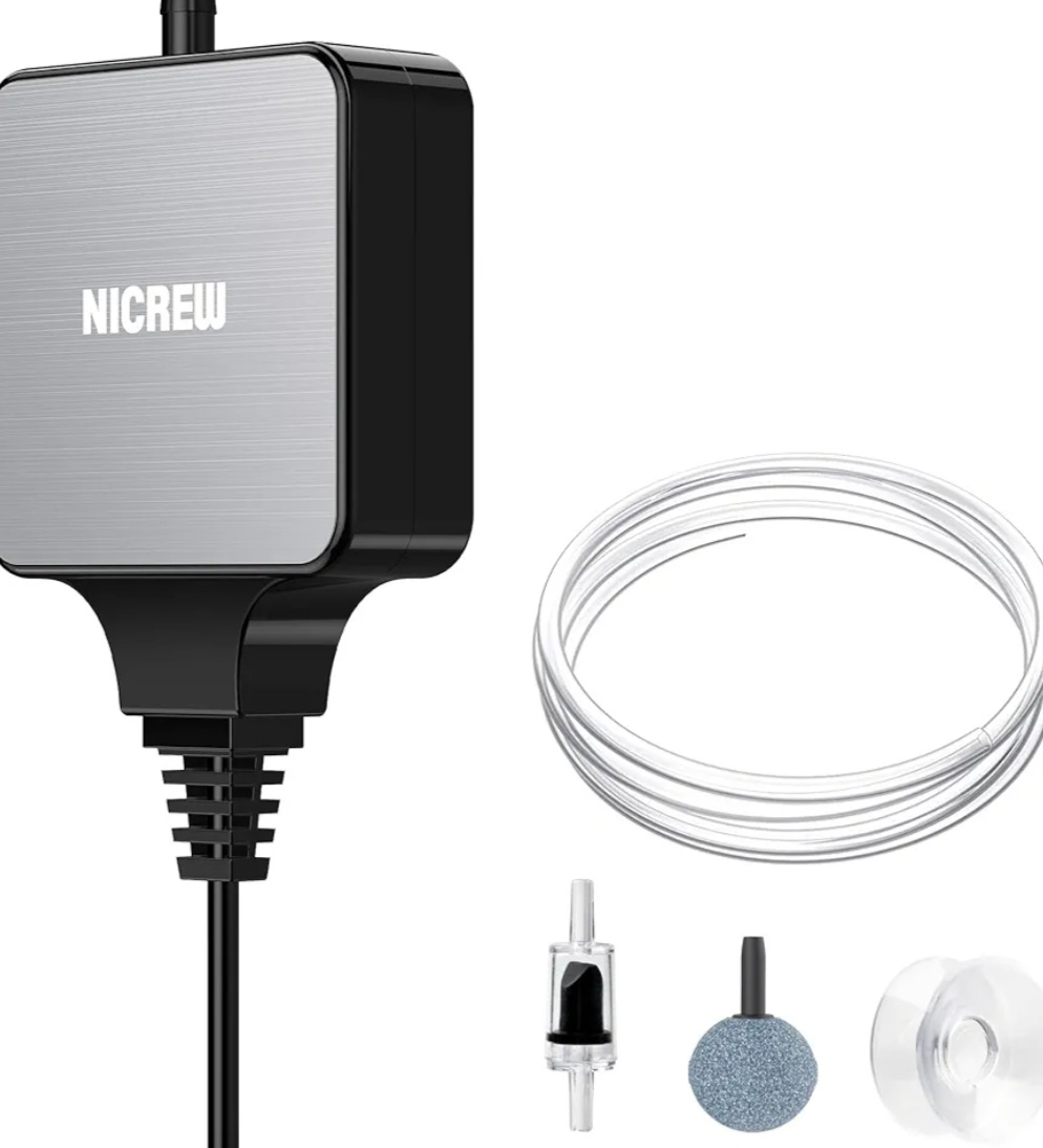 Aquarium Air Pump - 10 Gallons