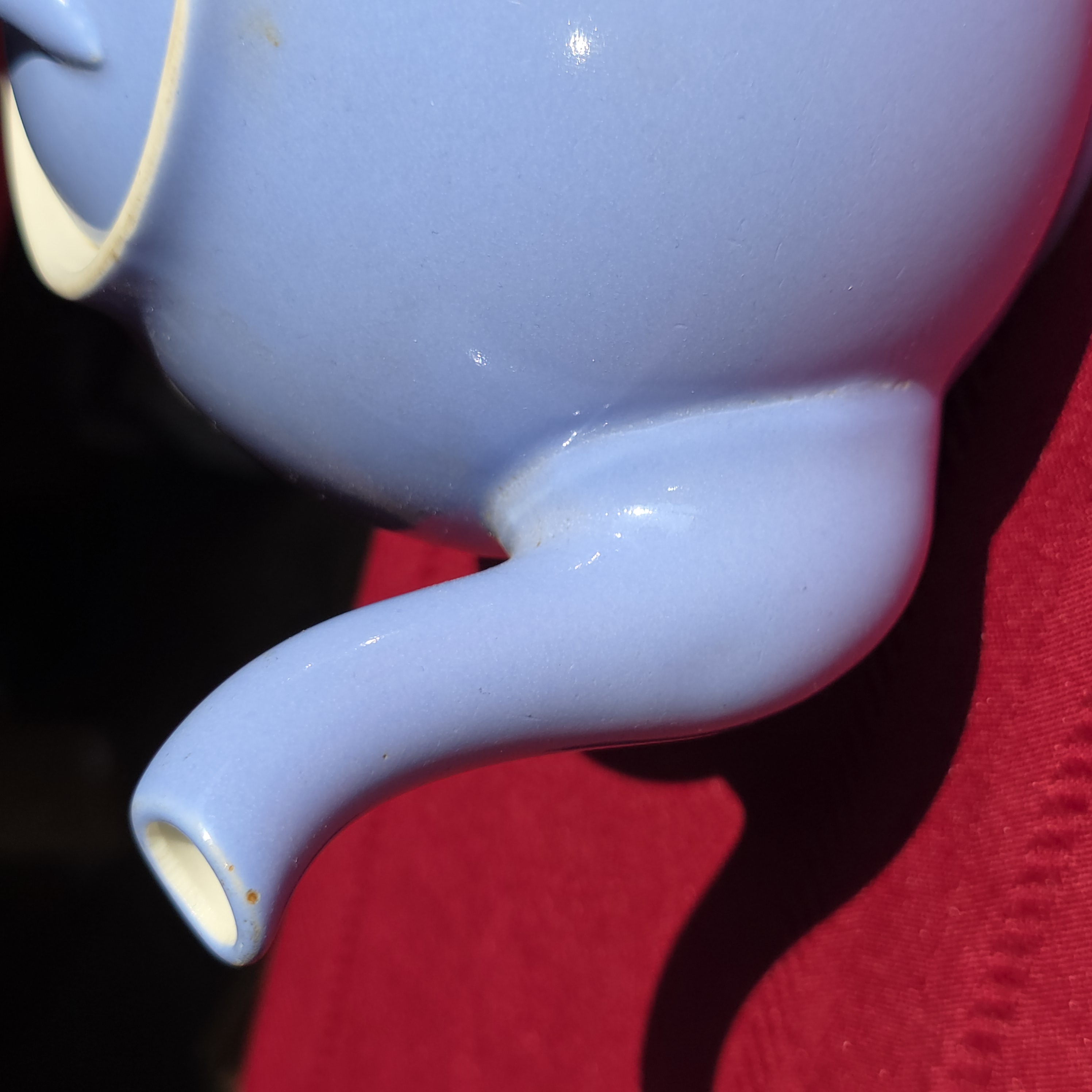 Hall China Periwinkle Blue Teapot with Lid โ photo 3
