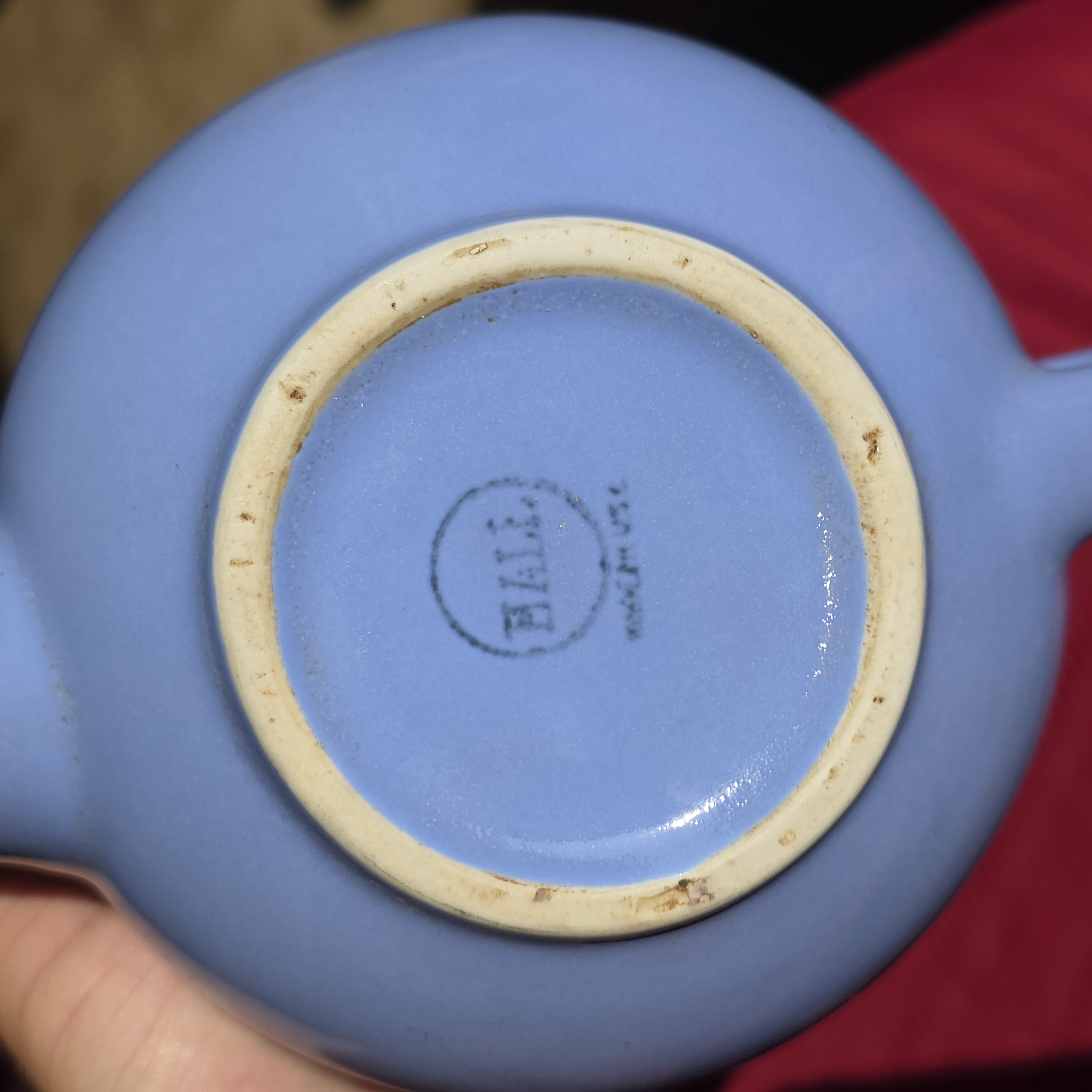 Hall China Periwinkle Blue Teapot with Lid โ photo 4